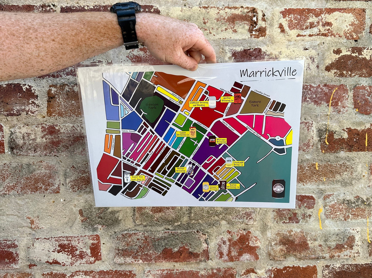 Marrickville Map A3